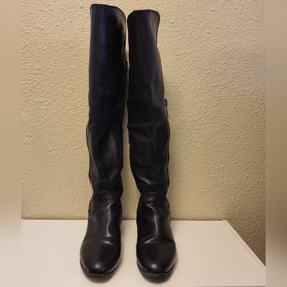 Rialto Black Comfort Knee-High Boots Size 9 - Picture 4 of 9